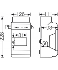 Boîte de distribution / boîtier