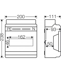 Boîte de distribution / boîtier