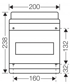 Boîte de distribution / boîtier