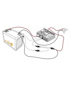 Super-B BIB (Battery Interface Box) incl. relè 48V/350A