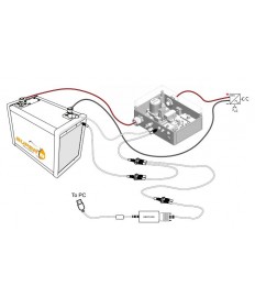 Super-B BIB (Battery Interface Box) incl. relè 48V/350A