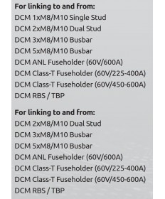 TBS - Piastra di collegamento DCM Interasse fori 41 mm (set di 2)