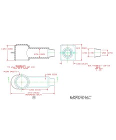VTE - Capuchon isolant 228 - rouge