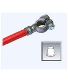 VTE - Battery terminal insulator 417 - red