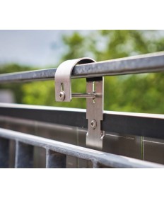 Balkonsolar Set 920 Wp | 600 W | eckige Geländer Schweiz