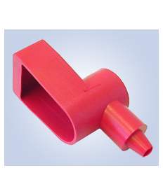 VTE - Adapter terminal insulator 457 - medium - red
