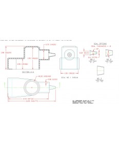 Adaptateur Isolateur de borne 457 - fin - noir