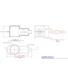 VTE - Insulating cap 234 - short - 32mm2 - red