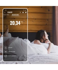 Sensore di temperatura, umidità, pressione dell'aria e movimento RuuviTag Bluetooth