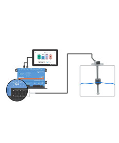 Level / tank sensor 10/180 Ohm - 35 cm