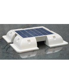 Set di profili angolari spoiler solare bianco (4 pezzi)