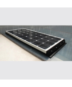 Profilo spoiler solare 53cm set nero (2 pezzi)