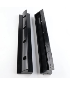 Profil spoiler solaire 53cm set noir (2 pièces)