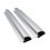 Solar Spoilerprofil Aluminium 68cm Set weiss (2 Stück)