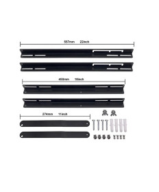 Solarpanel Klapp Montagesystem Aluminium - 556mm