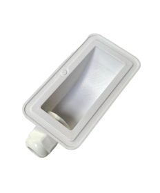 Cable gland single M20 - white