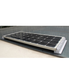 Profilo spoiler solare 53cm set bianco (2 pezzi)