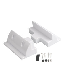 Solar Spoiler Connecteur latéral blanc (2 pièces)