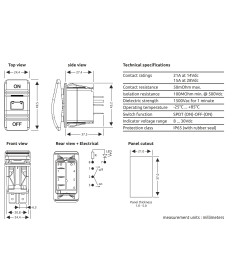 TBS - Bouton-poussoir pour interrupteur principal de batterie à distance