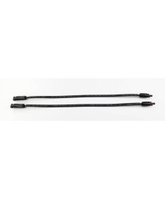 Solar ribbon cable 2x 0.5m - 4mm2