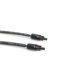 Solar ribbon cable 2x 0.5m - 4mm2