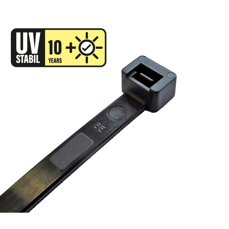 Kabelbinder Set UV-stabilisiert - schwarz