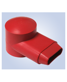 VTE - Battery terminal insulator 600 - oval - red