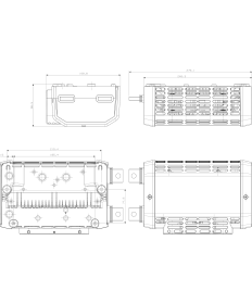 Alimentazione LYNX (batterie al litio Victron)