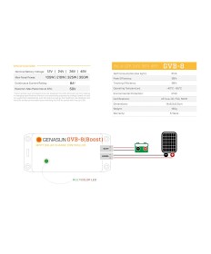 Genasun Boost Lithium 14.2 Volt MPPT GVB-8