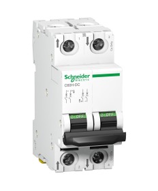 Miniature circuit-breaker C60H-DC, 2P, 15A