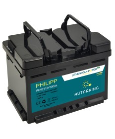 AUTARKING Philipp Lithium Batterie 12.8V 100Ah / Verbraucherbatterie mit Bluetooth
