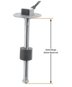 Level / tank sensor 10/180 Ohm - 32 cm