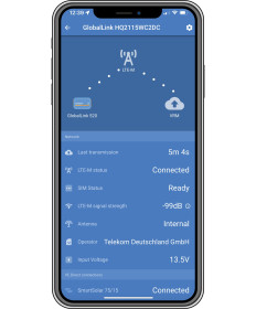 GlobalLink 520 - 🌍☀️🔋📡 - Monitoraggio del sistema internazionale