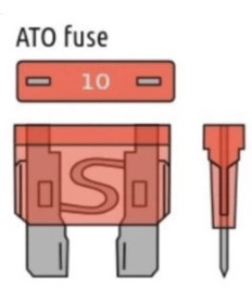 Fusibile midi 60A/58V per prodotti a 48V