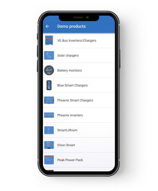 Application Victron Connect : visualisation, programmation, mise à jour