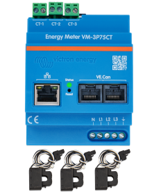 Compteur d'énergie VM-3P75CT avec transformateur de courant