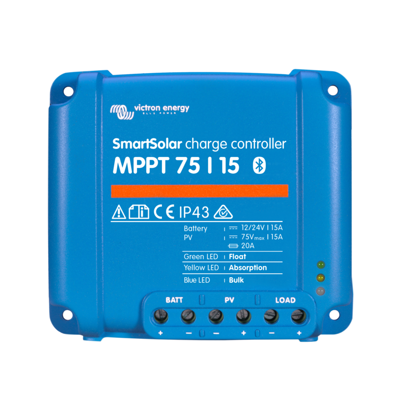 SmartSolar MPPT 75/15 (12/24V-15A) (Bluetooth integriert)